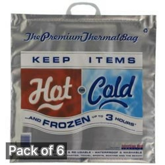 American Bag Large Hot/Cold Bag (Pack of 6)