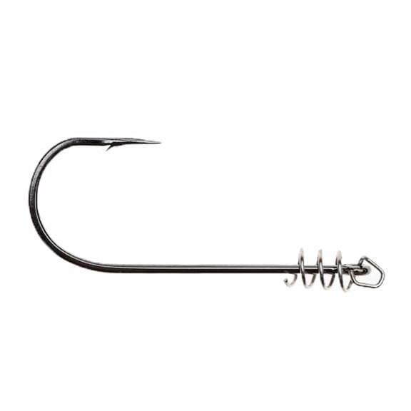 American Baitworks 99003 Freedom 4/0 Flipping Hook W/ Spiral Keeper - 3 Pack