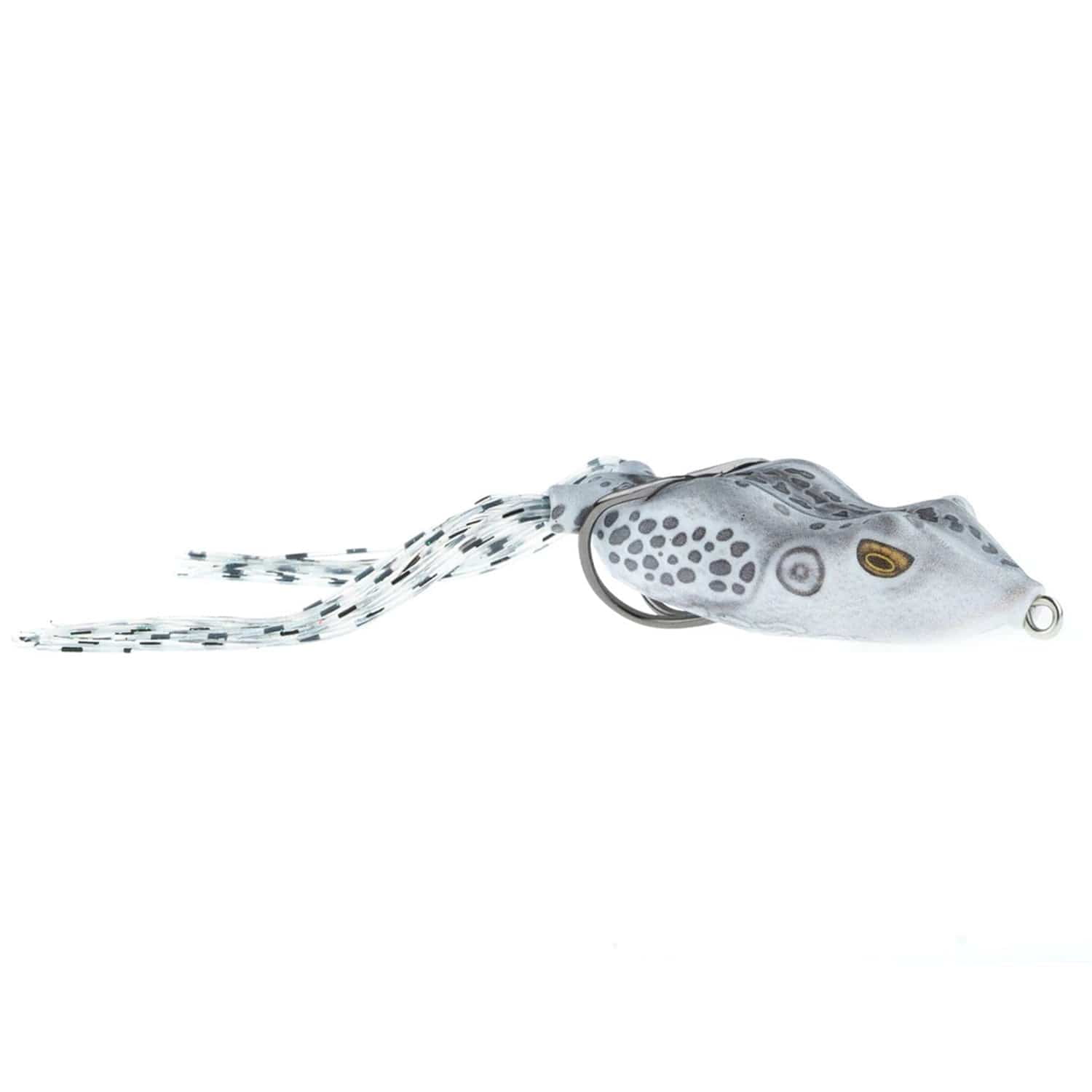 Grey Ghost Hollow Body Frog Lure with Hand Designed Graphics