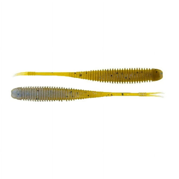 American Baitworks X77618 3.5" Flat Sided Shad Baitfuel Infused - Shiner