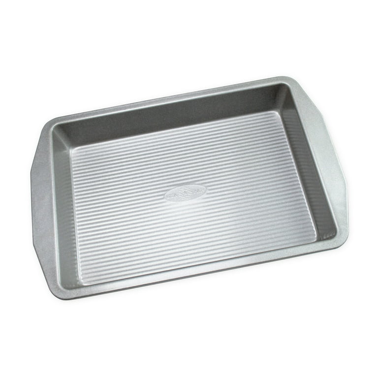 USA Pan Bakeware Rectangular Cake Pan, 9 x 13 inch, Nonstick & Quick  Release Coating, Made in the USA from Aluminized Steel