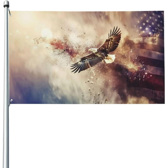 American Bald Eagle Flags For Outdoors Decoration