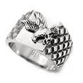 thumbnail image 1 of American Bald Eagle Ring (HIVE). USA Ring for Men Military War Veterans Pride, 1 of 2