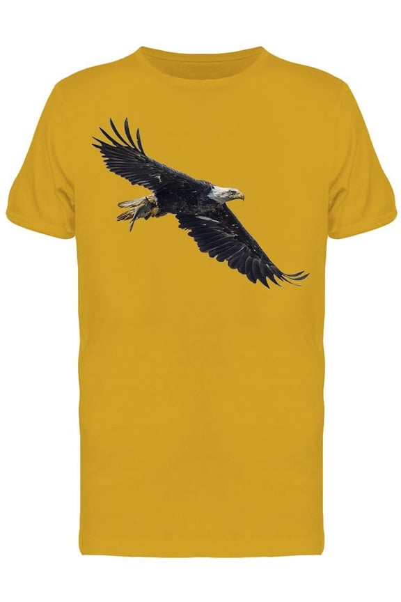 American Bald Eagle  T-Shirt Men -Image by Shutterstock, Male x-Large
