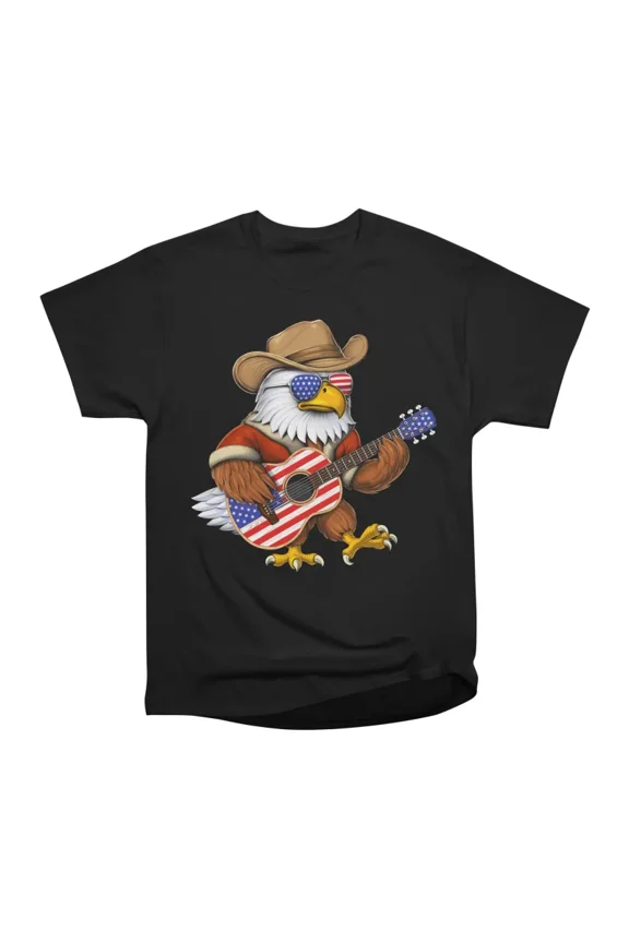 American Bald Eagle T-Shirt Tee Gift For Him Merch For Her Apparel For Friend