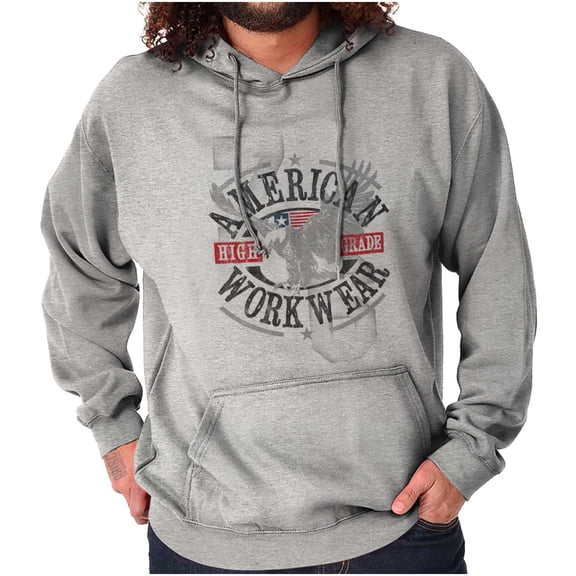 American Bald Eagles Americana Hoodie Sweatshirt Women Men Brisco Brands S
