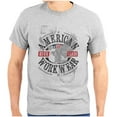 thumbnail image 1 of American Bald Eagles Americana Plus Size Crewneck Graphic Tee Shirt Brisco Brands 2X, 1 of 6