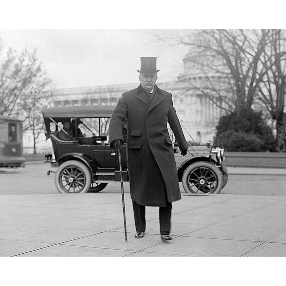 American Banker J.P. Morgan, Sr. 1912 Style - A - 24x36 Inch Laminated Poster - Stunning Detail and Bold Colors