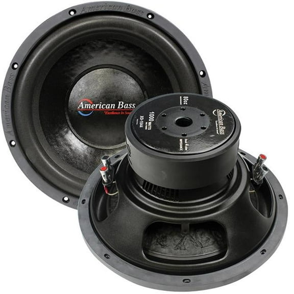 American Bass 10 in. 600 watt Max 4 Ohm DVC Woofer