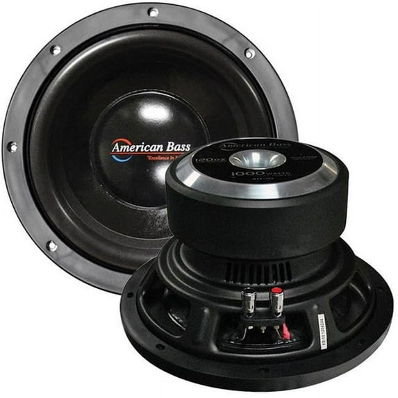 American Bass 10 in. 900 watt Max 4 Ohm DVC Woofer
