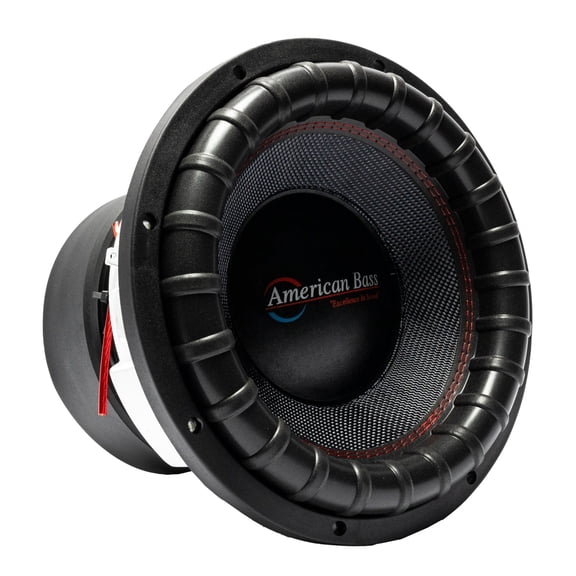 American Bass XD-1044 XD 10-inch Subwoofer 450 Watt RMS / 900 Watt Max Dual Voice Coil 4 Ohm Voice Coils 125 Oz Magnet