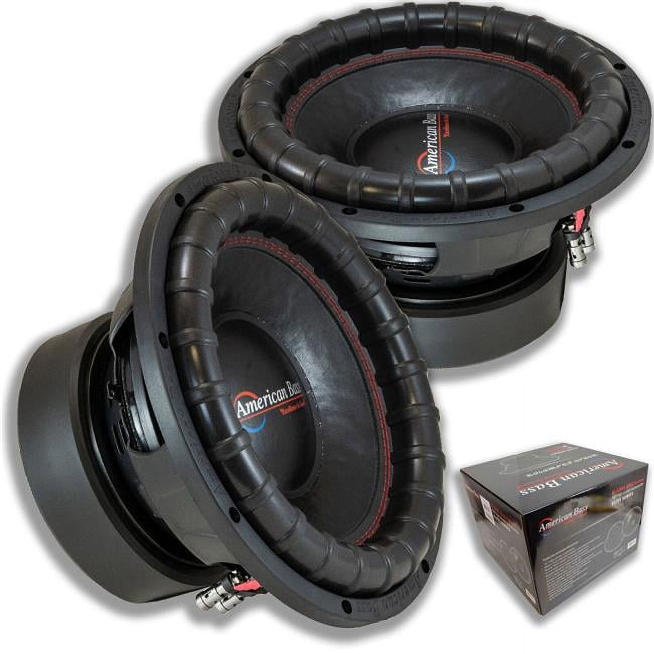 American Bass 12 in. 1500W 150 oz Magnet 4 Ohm Dual Voice Coil