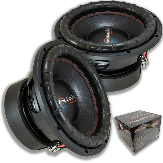 American Bass 12 In 1500w 150 Oz Magnet 4 Ohm Dual Voice Coil Subwoofer 7025