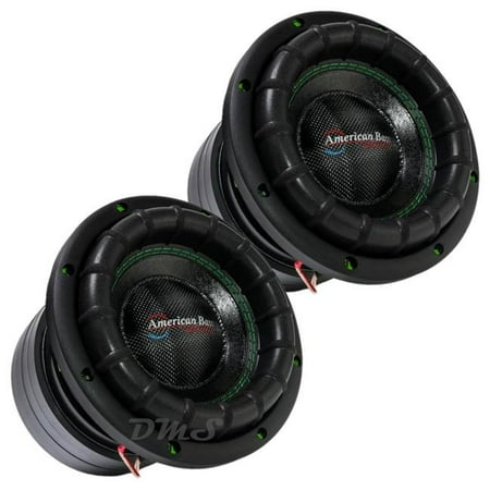 American Bass GODZILLA 8" Dual 4-Ohm Voice Coil DVC 2400W Max Car Subwoofer