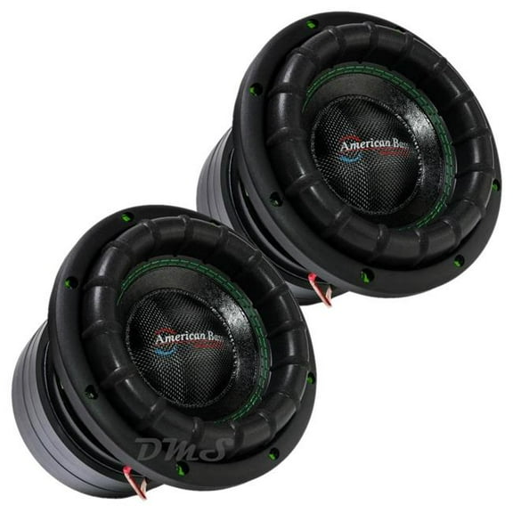 American Bass GODZILLA 8" Dual 4-Ohm Voice Coil DVC 2400W Max Car Subwoofer