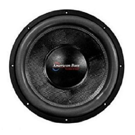 American Bass HD Series 15" Dual 1 Ohm Subwoofer, 4000 Watts Max Power