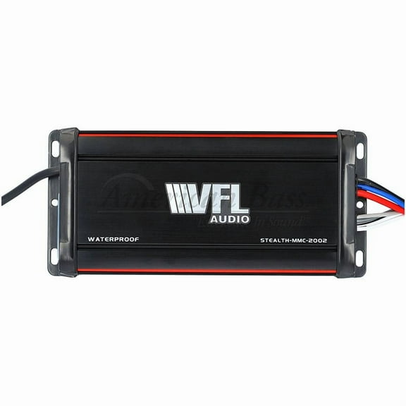 American Bass MMC2002 100W VFL Maximum Audio Marine Mini 2 Channel Amplifier