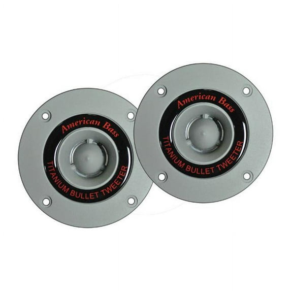 American Bass MX251T 1 in. 150 watt Max 4 Ohm Compression Tweeters