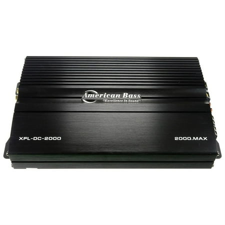American Bass Micro D Class Mono Block Amplifier 2000 Watts Max