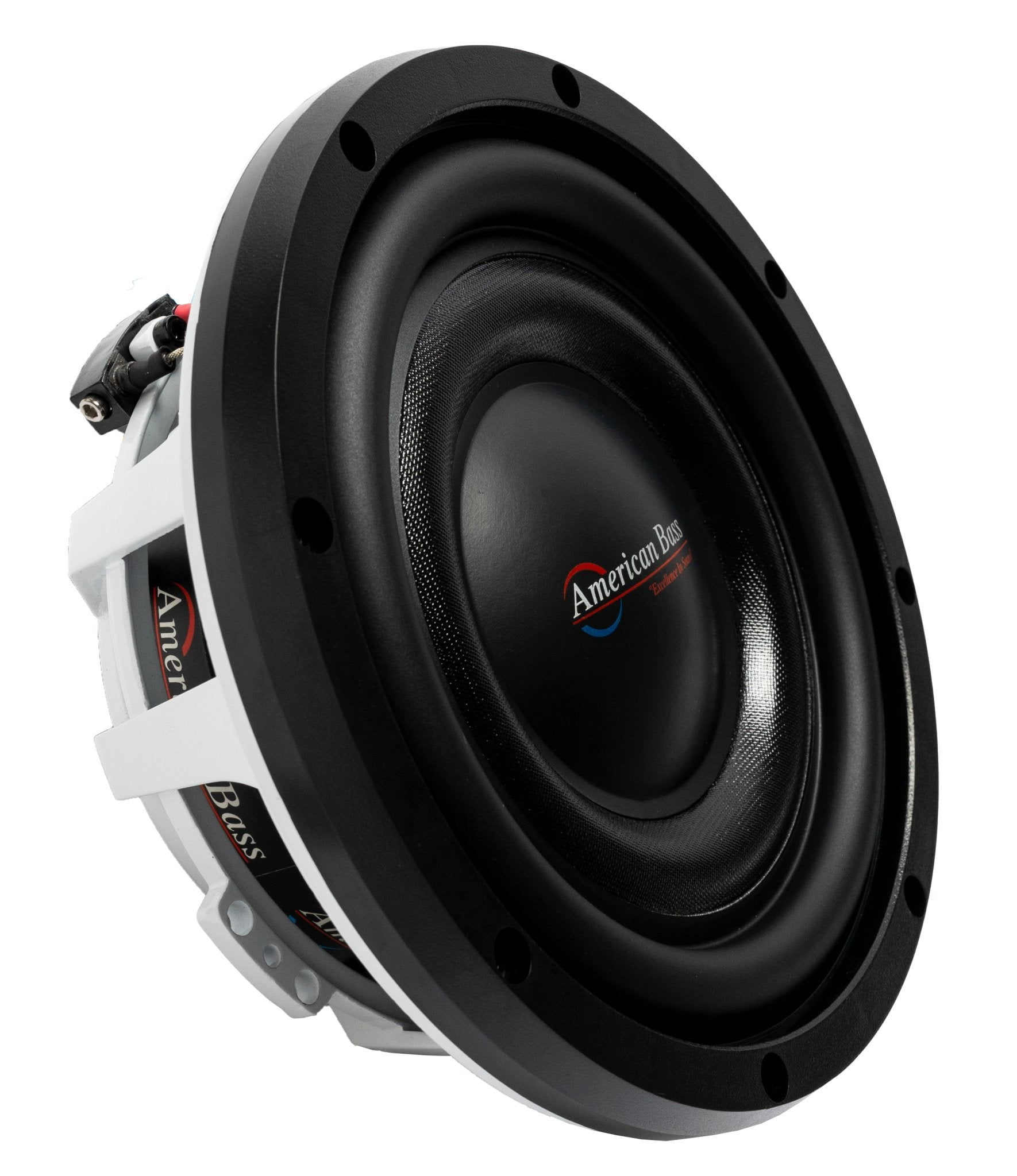 American Bass Titanium 8" Slim 600 Max Watts Car Subwoofer - Walmart.com