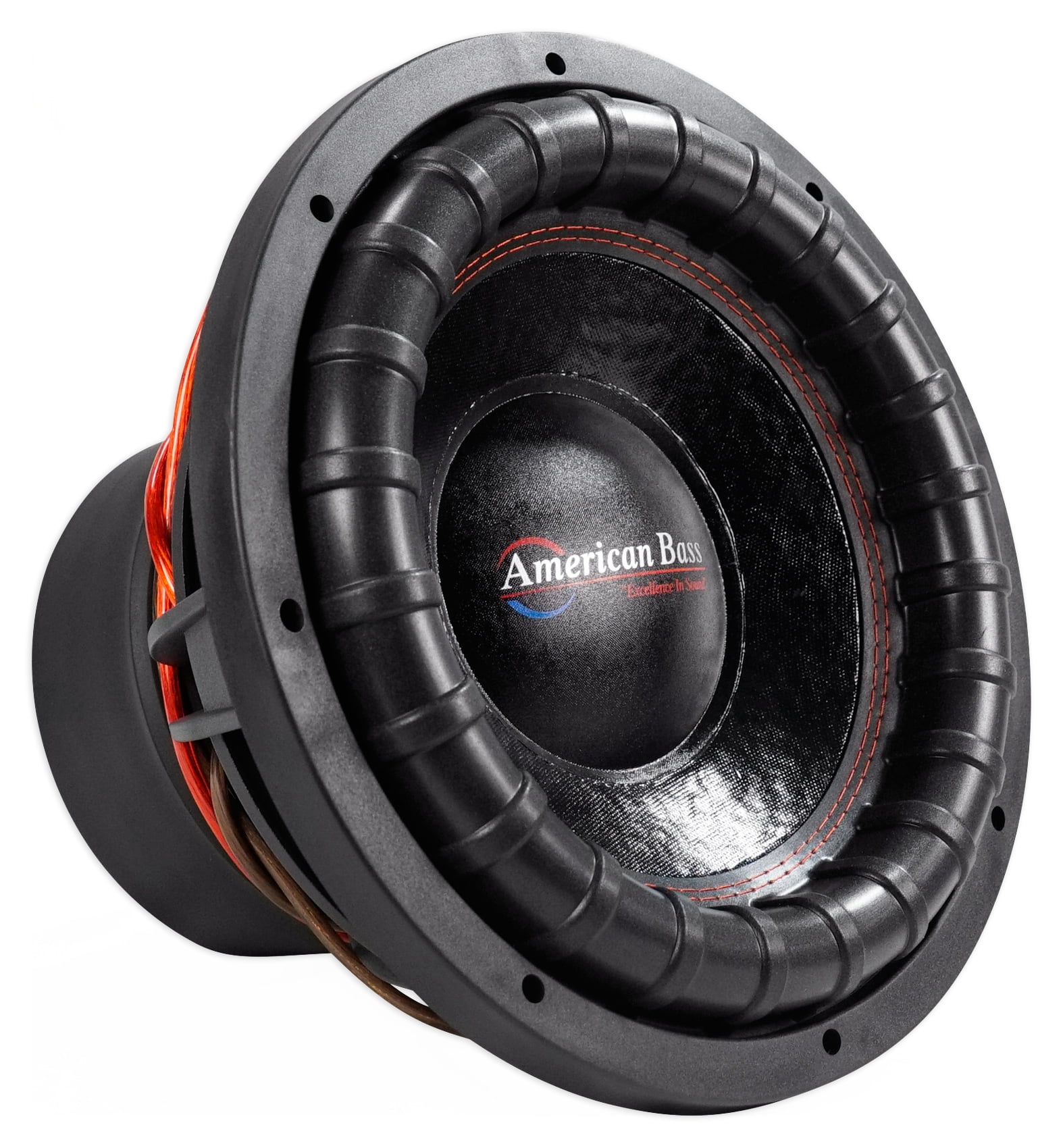 American Bass 12" Black Dual Voice Coil Subwoofer