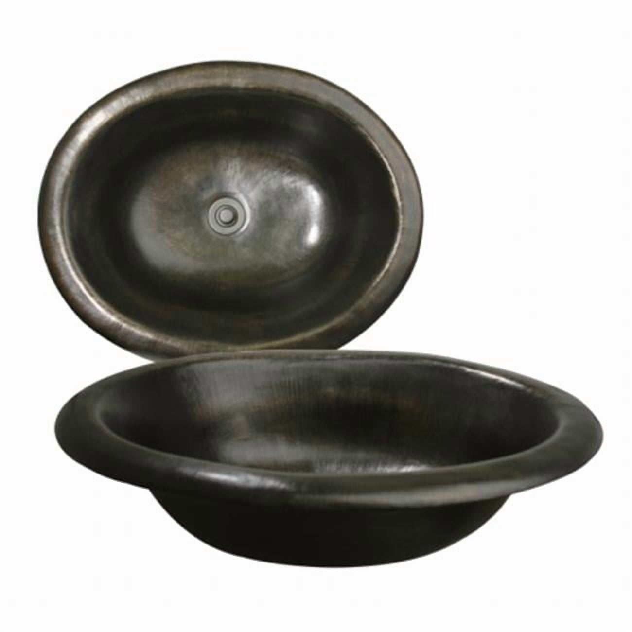American Bath Factory M4-3030-OB Madrid Drop-In Bowl In Old World Bronze