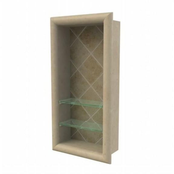 American Bath Factory SH-DK Dark Shampoo Shelf 4X4 Tiles