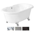 thumbnail image 1 of American Bath Factory T080A-SN Celine Bathtub no Faucet Holes- White, 1 of 1