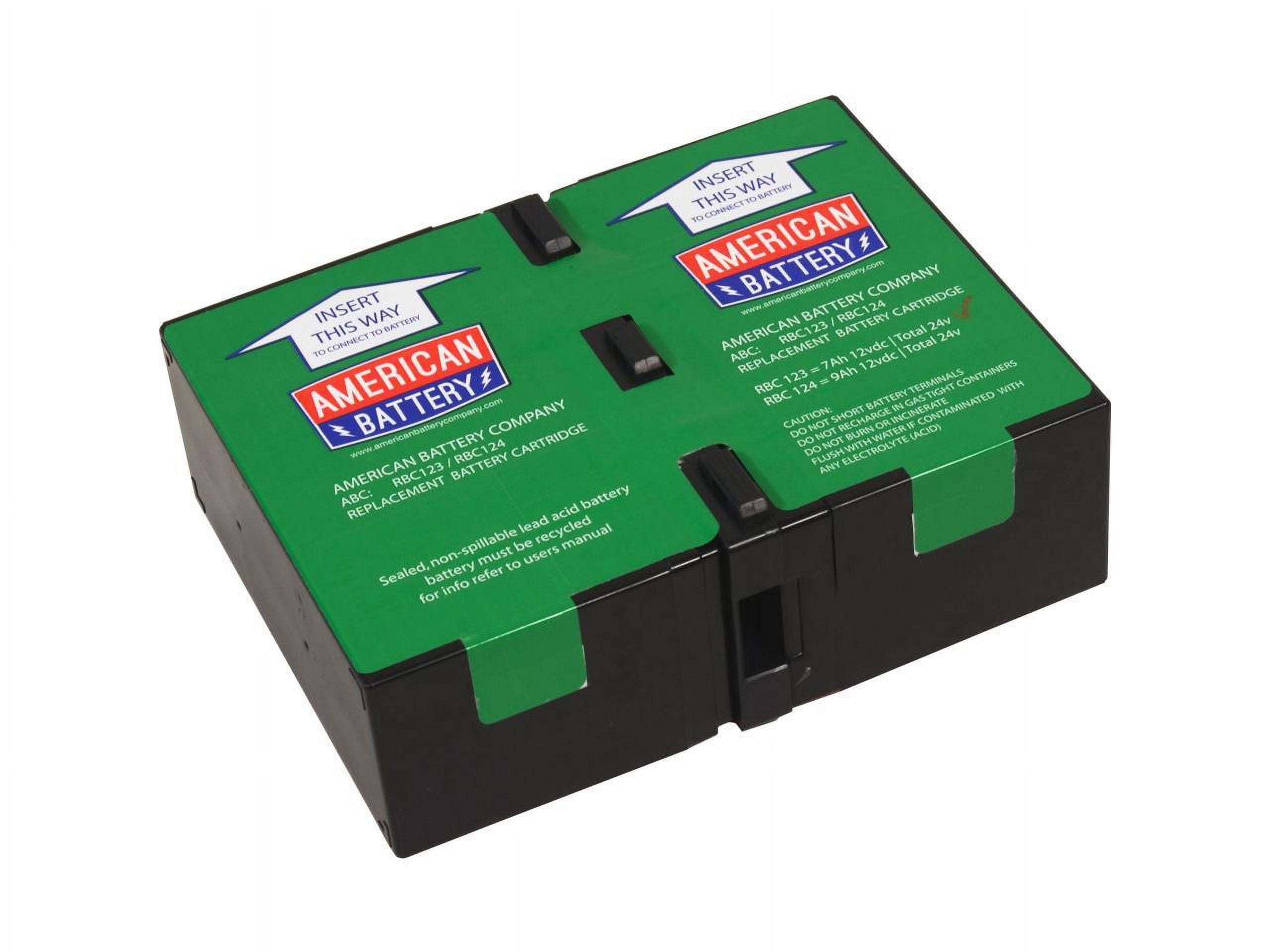 American Battery RBC123 Replacement Battery Cartridge For Apc Ups Units ...