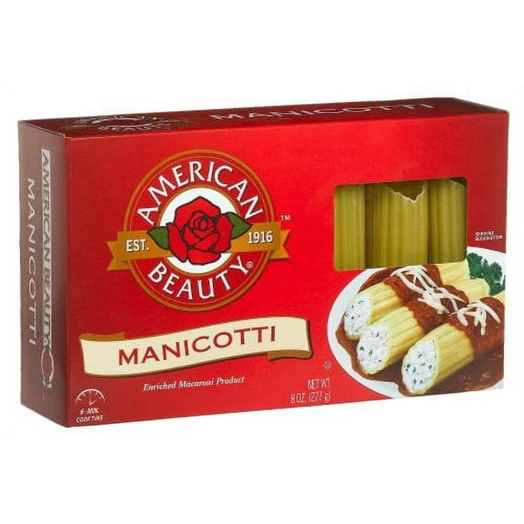 American Beauty Manicotti (Pack of 3)