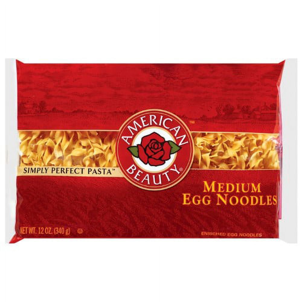 American Beauty Medium Egg Noodles (Pack of 32)