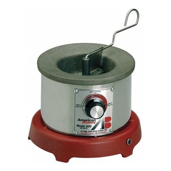 American Beauty Tools Solder Pot,2.5 Lbs,320w,850 F 600