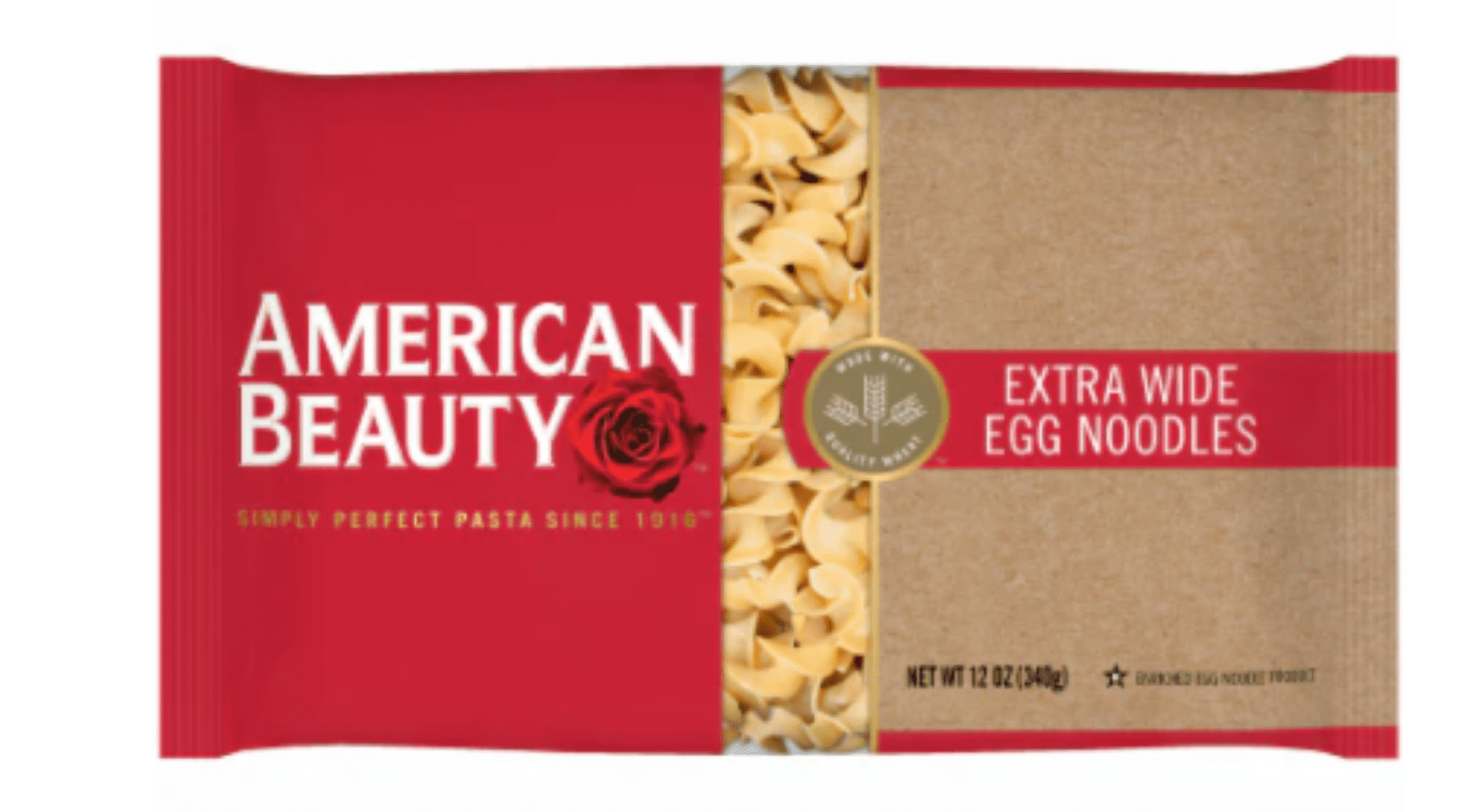 American Beauty Wide Egg Noodles 12 oz (Pack of 12)