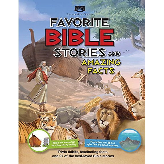 Pre-Owned American Bible Society Favorite Bible Stories and Amazing Facts (Paperback) 1603209336 9781603209335