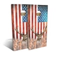 thumbnail image 1 of Slick Woody's 48" Regulation American Big Buck Cornhole Board Set in Multi-Color, 1 of 5