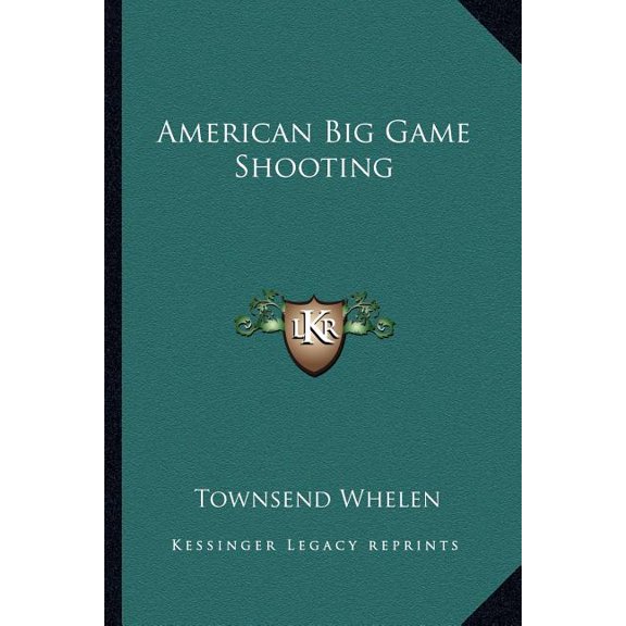 American Big Game Shooting (Paperback)