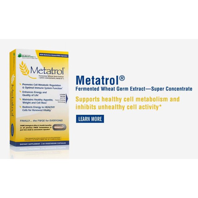 American BioSciences Metatrol Fermented Wheat Germ