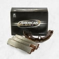thumbnail image 1 of American Black BS815L Professional Bonded Brake Shoes Compatible With COLORADO 04-08 / GMC CANYON 04-08 / ISUZU I-280 06 / I-290 07-08 / I-350 06 / I-370 07-08, 1 of 3