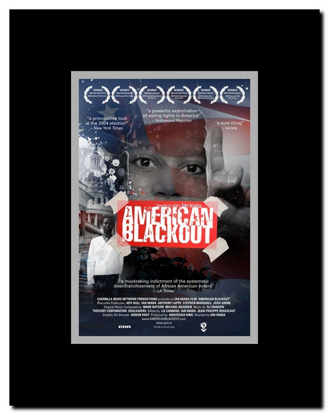 American Blackout Framed Movie Poster