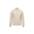 thumbnail image 1 of American Blue Beige Half Zip Sweater , Size Small, 1 of 7