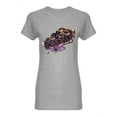 thumbnail image 1 of American Blueberry Pie Shaped T-Shirt Women -Image by Shutterstock, Female x-Large, 1 of 2