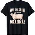 thumbnail image 1 of American Brahman / Brahma Beef Farmer Ranch Breed No Drama T-Shirt, 1 of 5