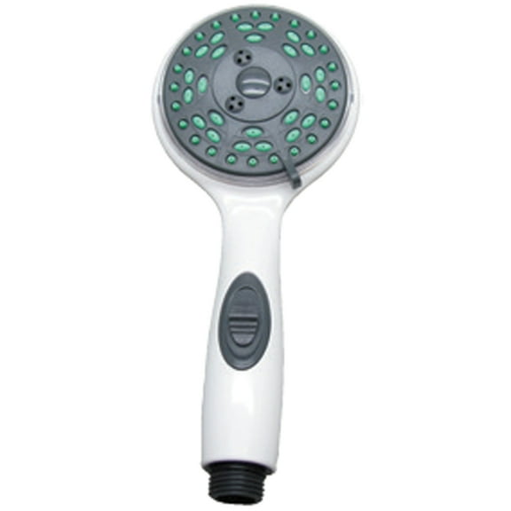 American Brass CRD-DX-HD80W RV Deluxe 5-Function Massaging Shower Head for 80 Series Shower Kits - White