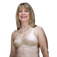 thumbnail image 1 of American Breast Care 103 Rose Bra Beige | Beige Pocketed Mastectomy Bras, 1 of 4