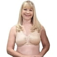 thumbnail image 1 of American Breast Care 110 Leisure Bra, Beige | Beige ABC Leisure Front Closure bras, 1 of 2