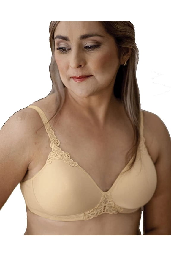 ABC Petite T-Shirt Mastectomy Bra Beige