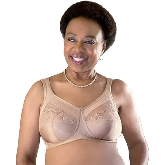 American Breast Care Mastectomy Bra Regalia Size 46C Beige
