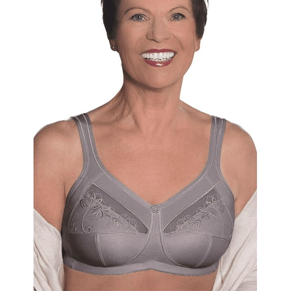 American Breast Care Regalia Bra 511, Cool Grey | Grey ABC Regalia Bra