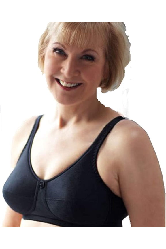 Women's Soft Cup Bra Black 44C