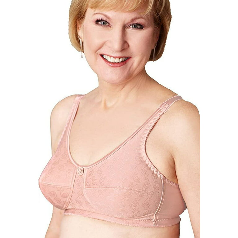 American Breast Care Women's Soft Cup Bra Rose 40DD at  Women's  Clothing store: Bras